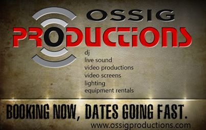 Chris Ossig Productions - Booking Now!