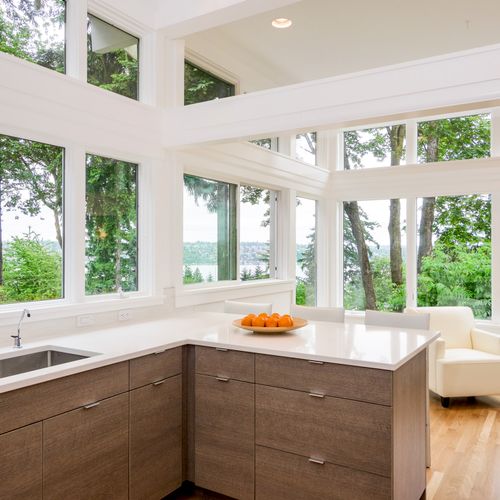 A Kitchen with a view