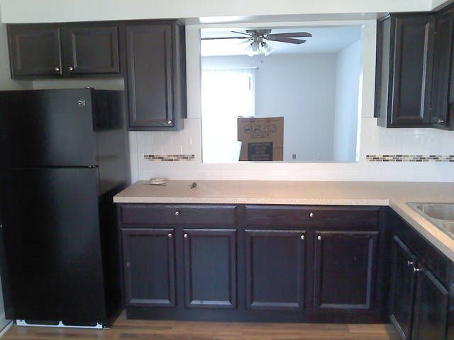 small kitchen reno. replaced some drywall, light f