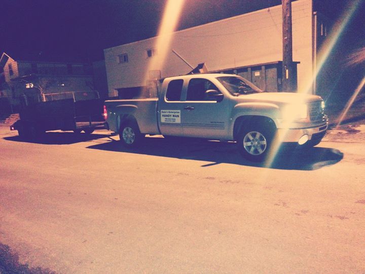 my new truck with my trailer 8x16,