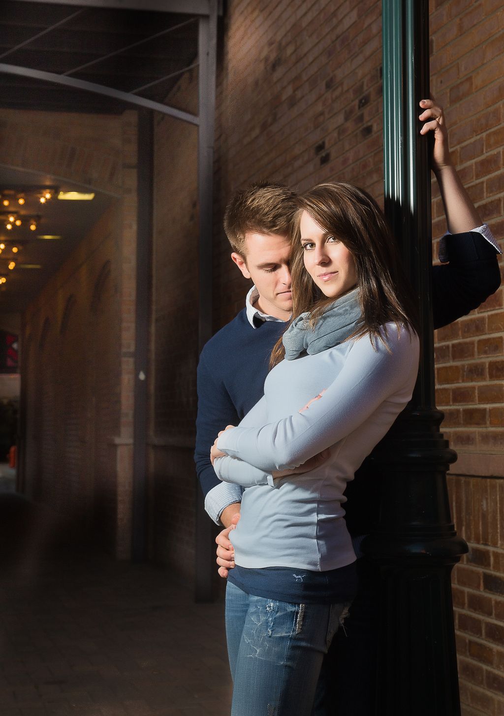 Engagement sessions with artistic editing to match