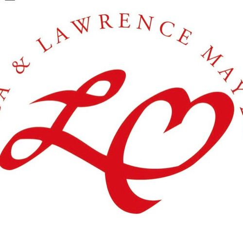 Wedding logo for Monica and Lawrence