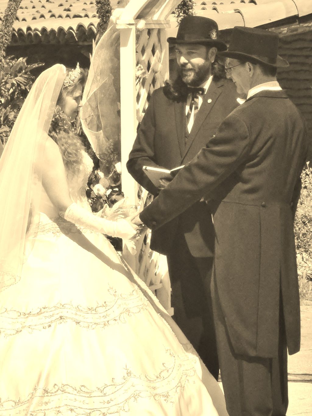 An Old California Wedding in Old Town.