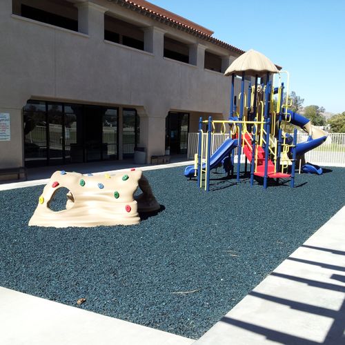 Assembled playstructure for a Church in Norco, Ca