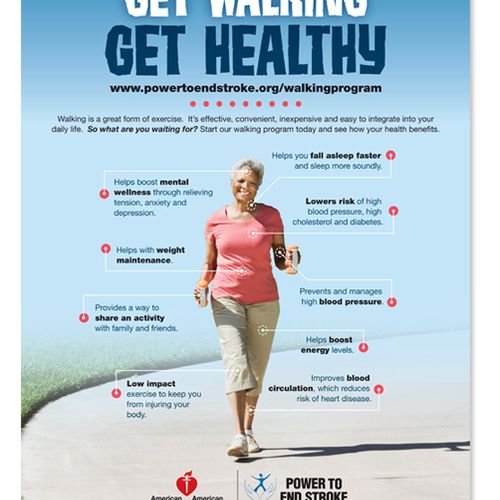 Ad for The American Heart Association campaign for