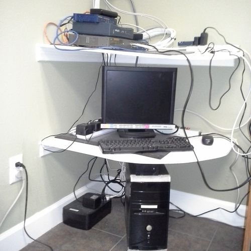 Small office installation with firewalls.