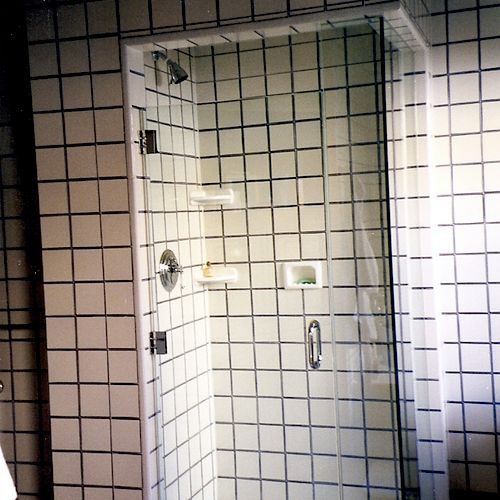Shower:Custom build/tile work