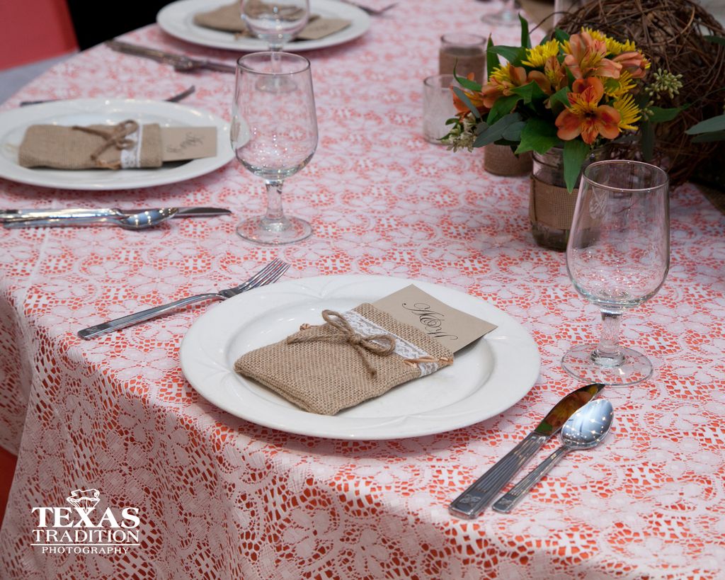 Burlap and Lace - Country Chic