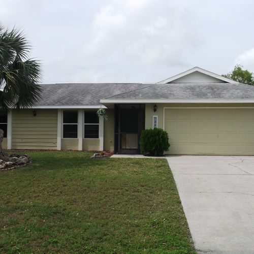 After Exterior Cape Coral House #318