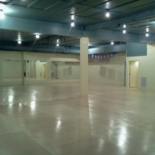 We have a 2500 Square Foot brand new sprung dance 