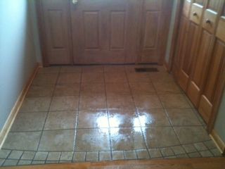 Ceramic tile work
