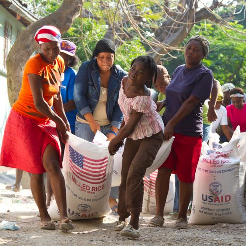 Struggle for food after the earthquake: Haiti 2010