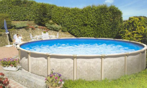 We install above ground pools