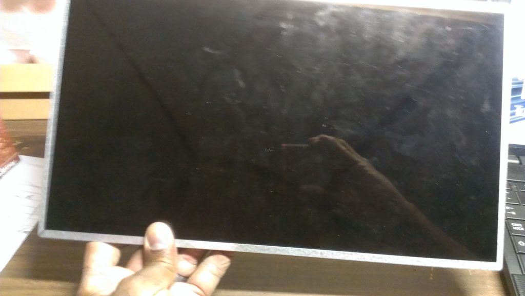 Cracked Laptop Screen