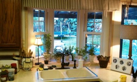 Instead of a Garden window, this customer decided 