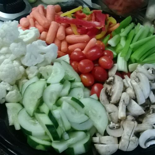 Raw Vegetable Platter