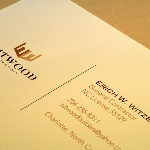 Whitwood Logo Design and Printing