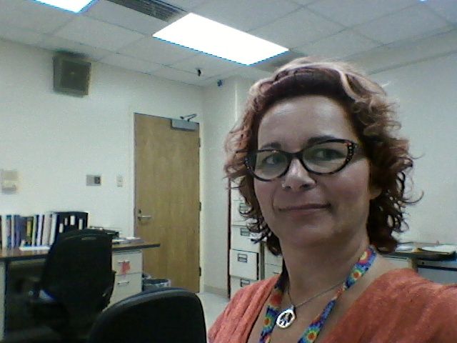 At work at the hospital on the island of Guam from