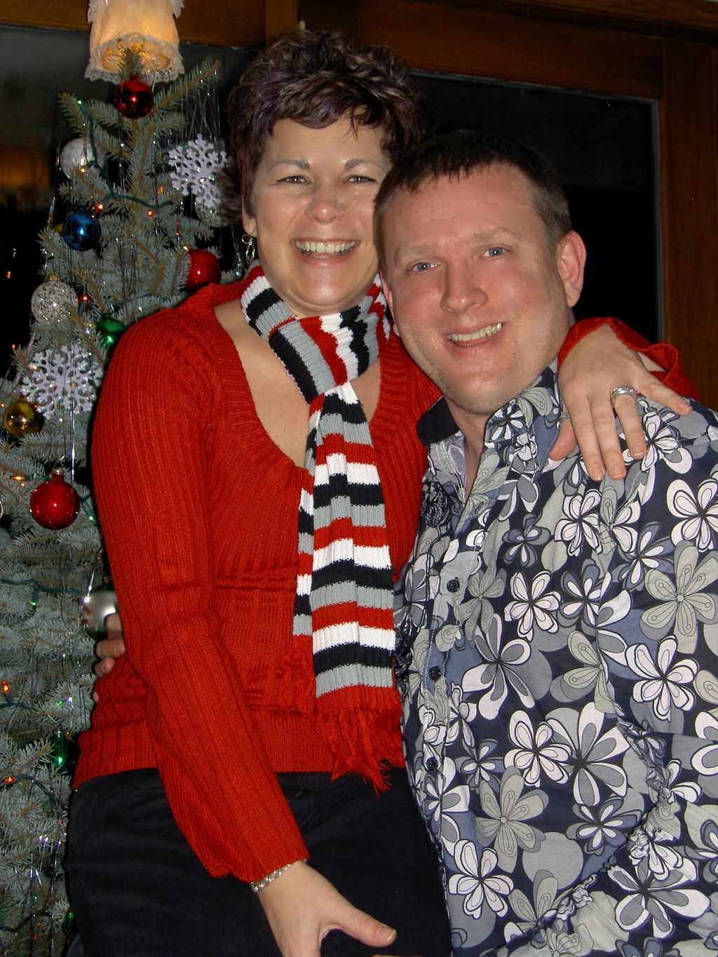 My wonderful husband and I.