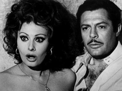 Marcello e Sophia, a bocca aperta.....
