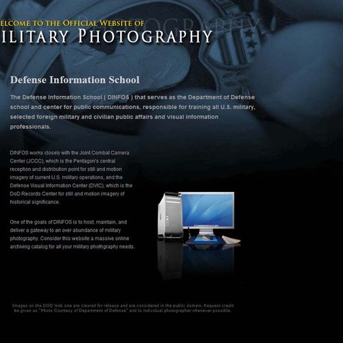 Website Design and Development for the Depart of D