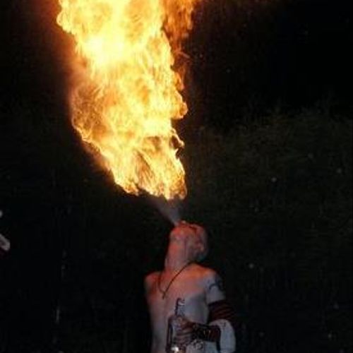 I am also a trained licensed fire performer.