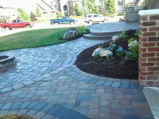 Multi-level outdoor entertainment area & patio.