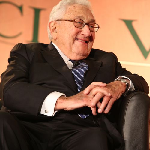 Dr. Henry Kissinger for the IL Holocaust Museum