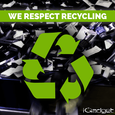 We Recycle.