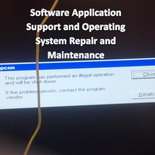 Operating System repair and Application assistance