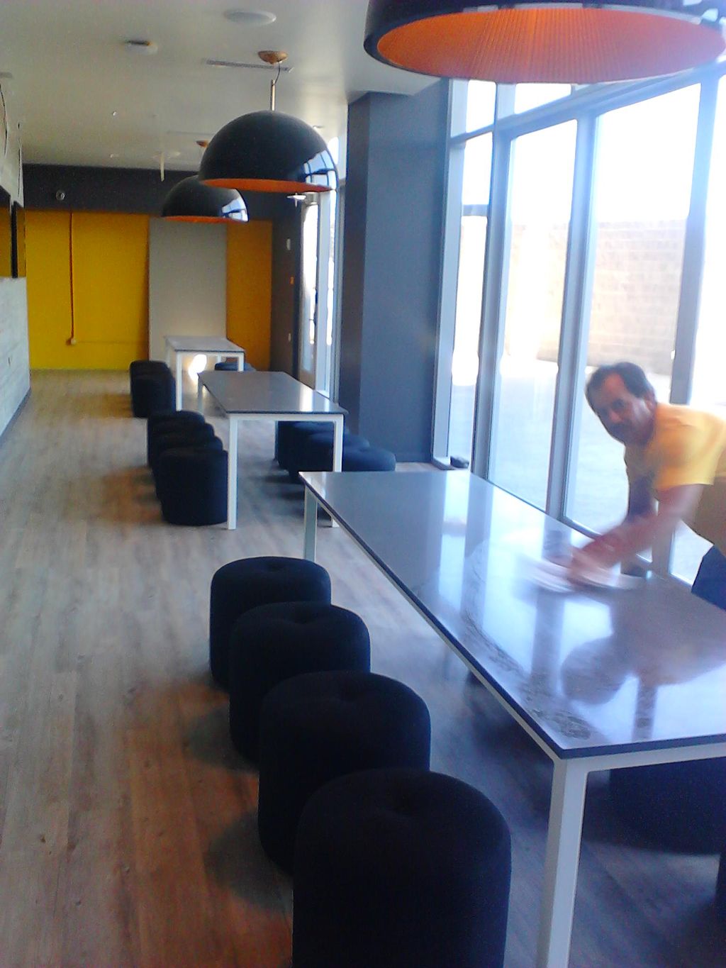 The next 8 photo's are of a job at new ASU student