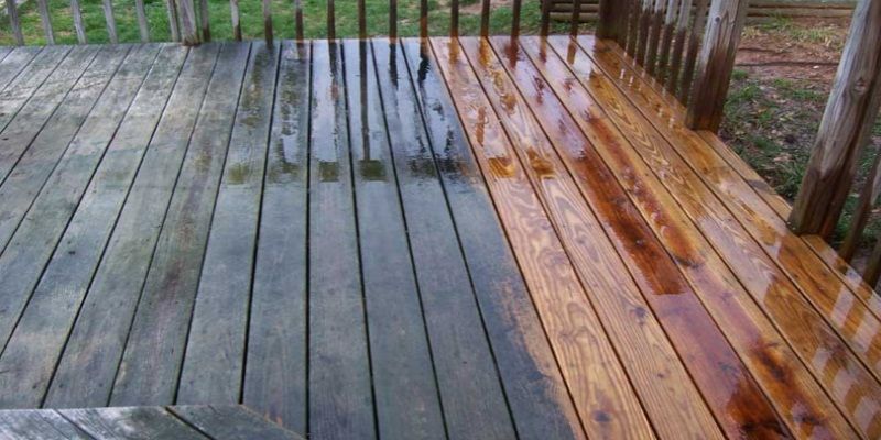 Deck Cleaning
