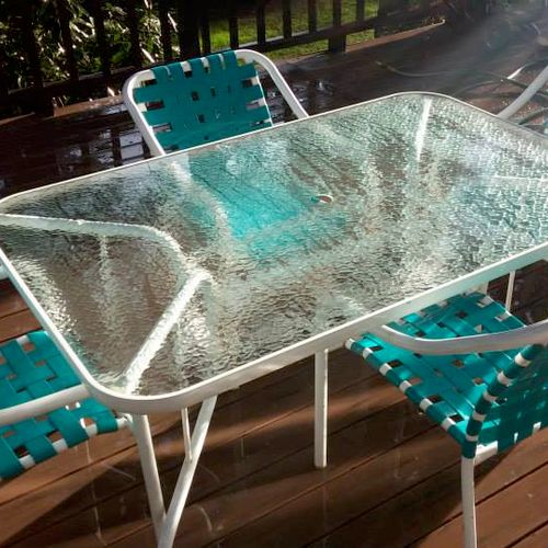 Refresh your deck and patio furniture with a profe