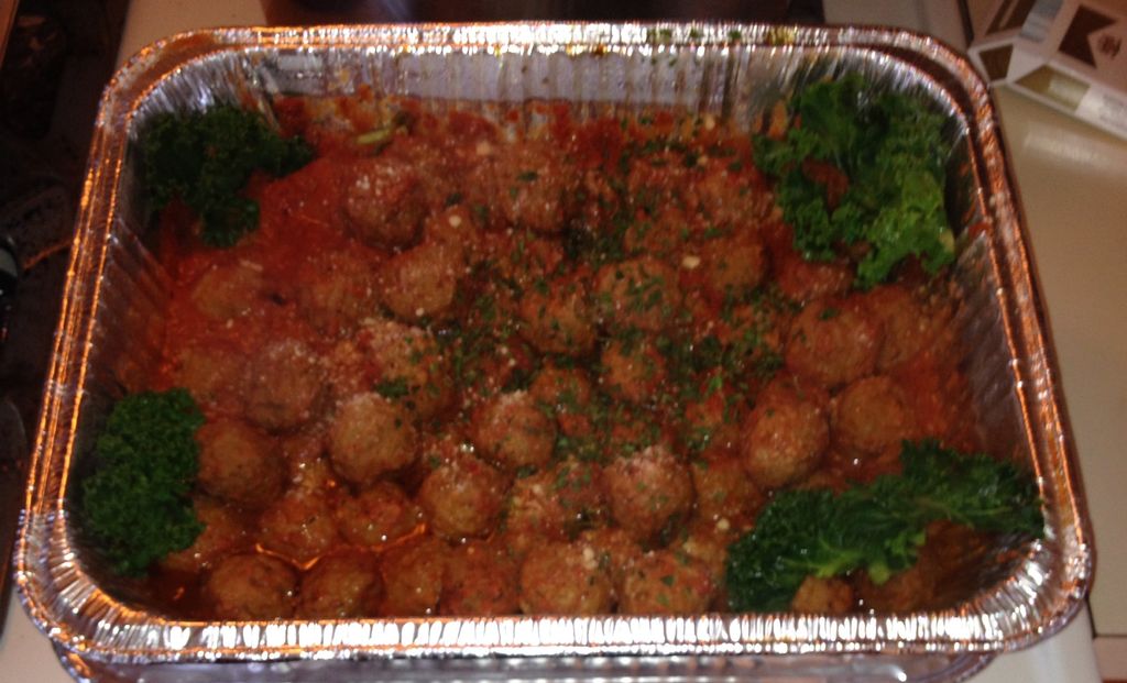 Basic yet delicious are our "Meatballs Marinara" f