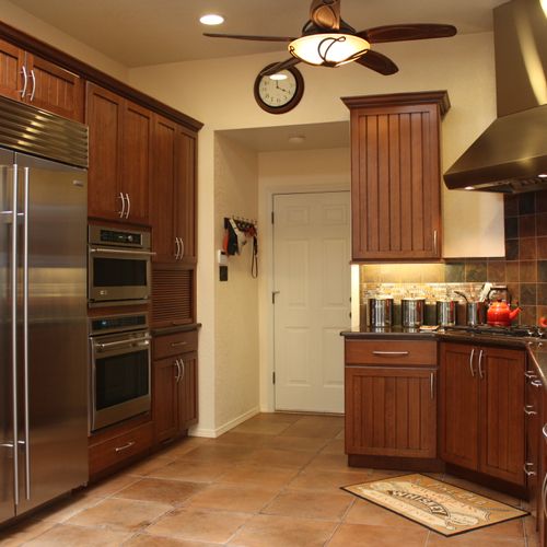 This is the Refrigeration and cooking Pantry, with
