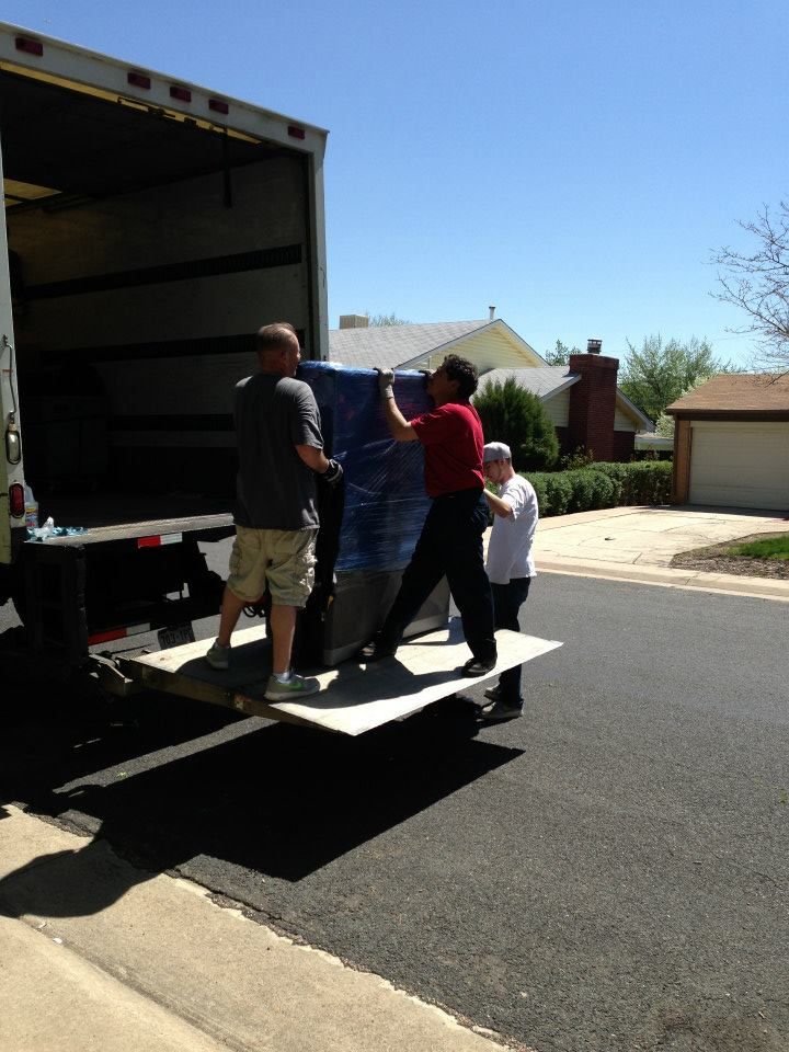 Working the lift gate!