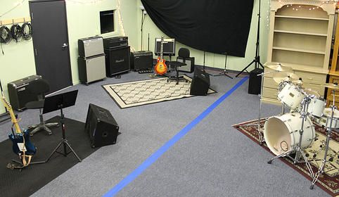 Aquarium's Live Recording Space