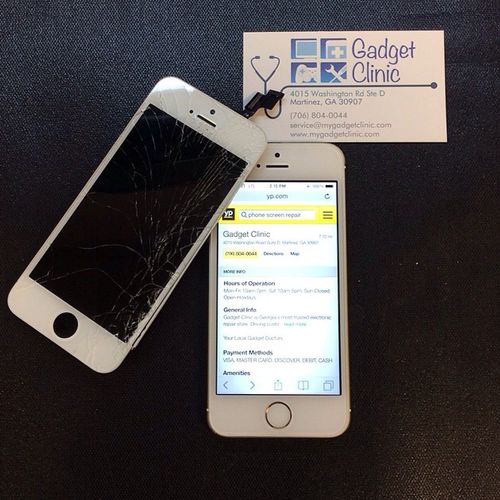 iPhone 5s Screen Repair #gadgetclinic #augustaga #