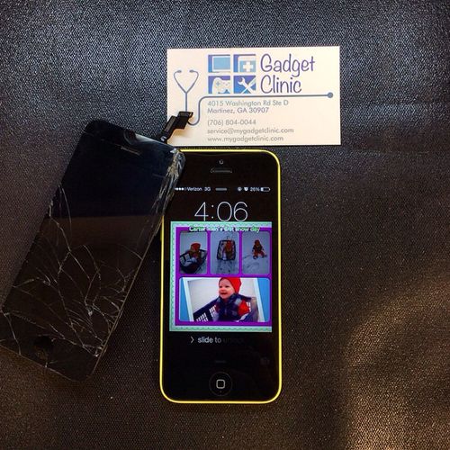 iPhone 5c Screen Repair #gadgetclinic #augustaga #