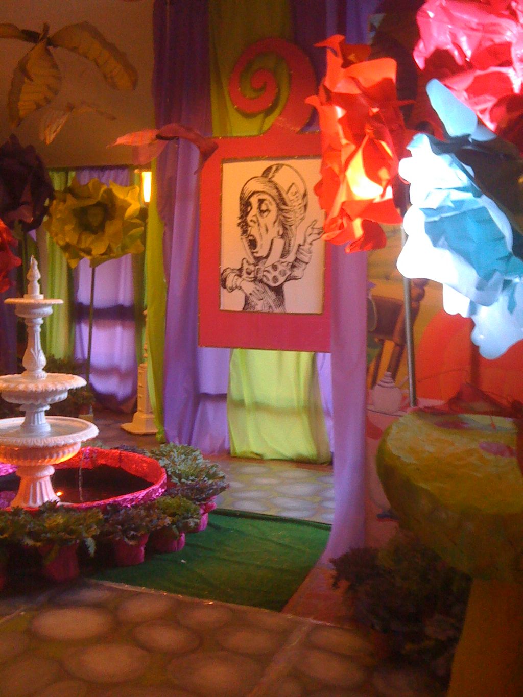 Alison and Wonderland themed fundraiser event for 