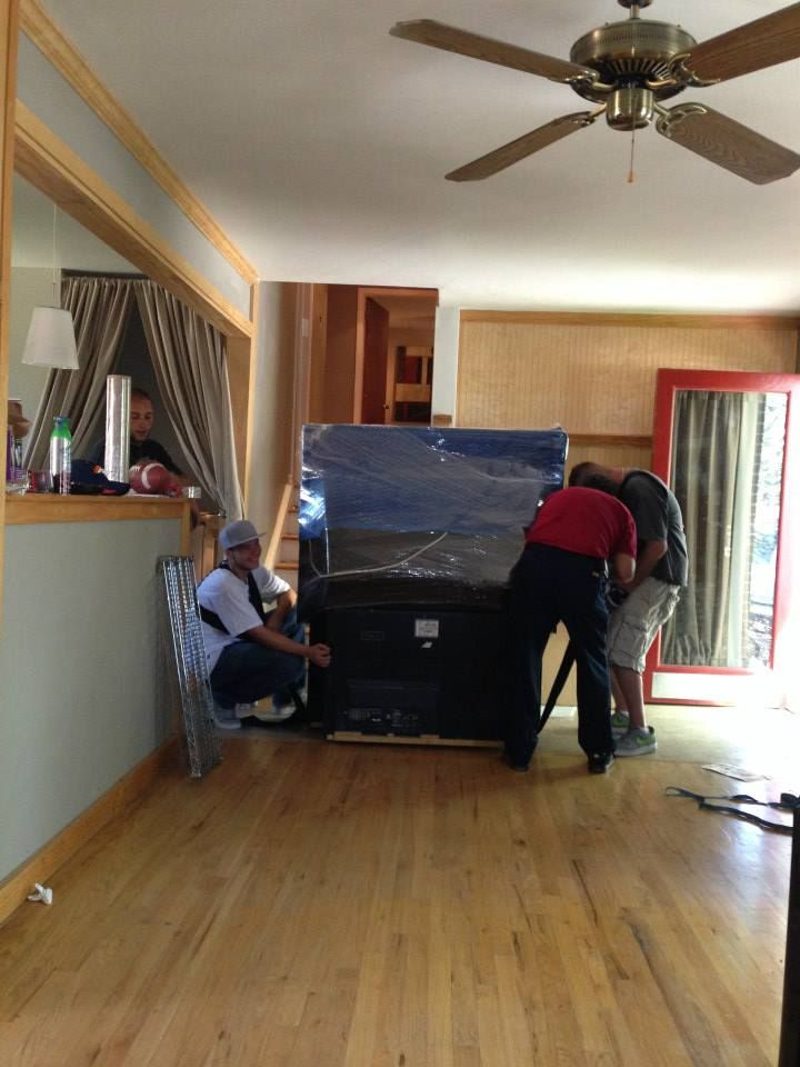 Using the moving straps!