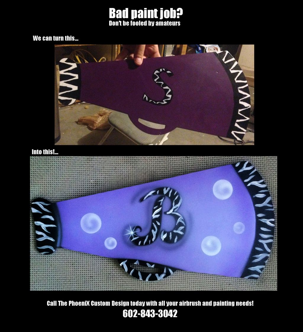 Custom Airbrush wood plaques