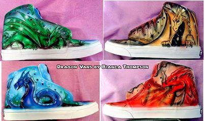 Airbrush shoes