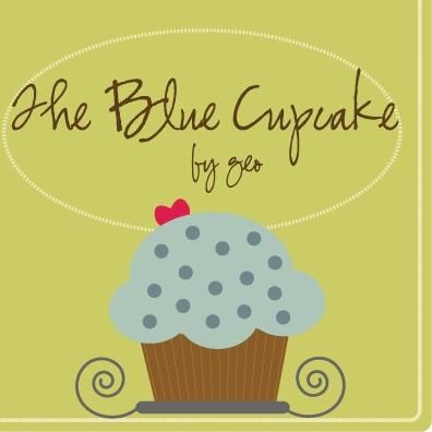 The Blue Cupcake by Geo