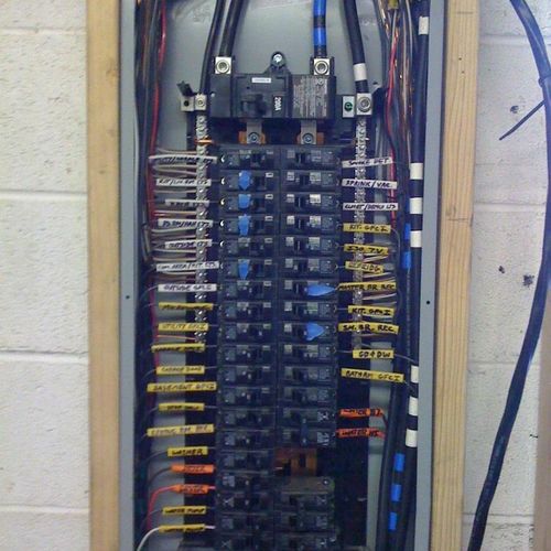 Standard panel installation