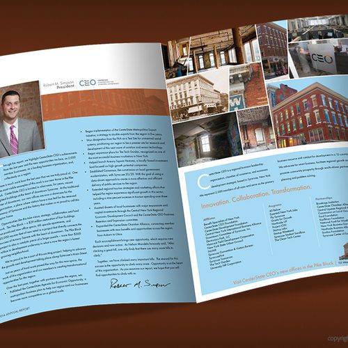 CenterState CEO Annual Report Design