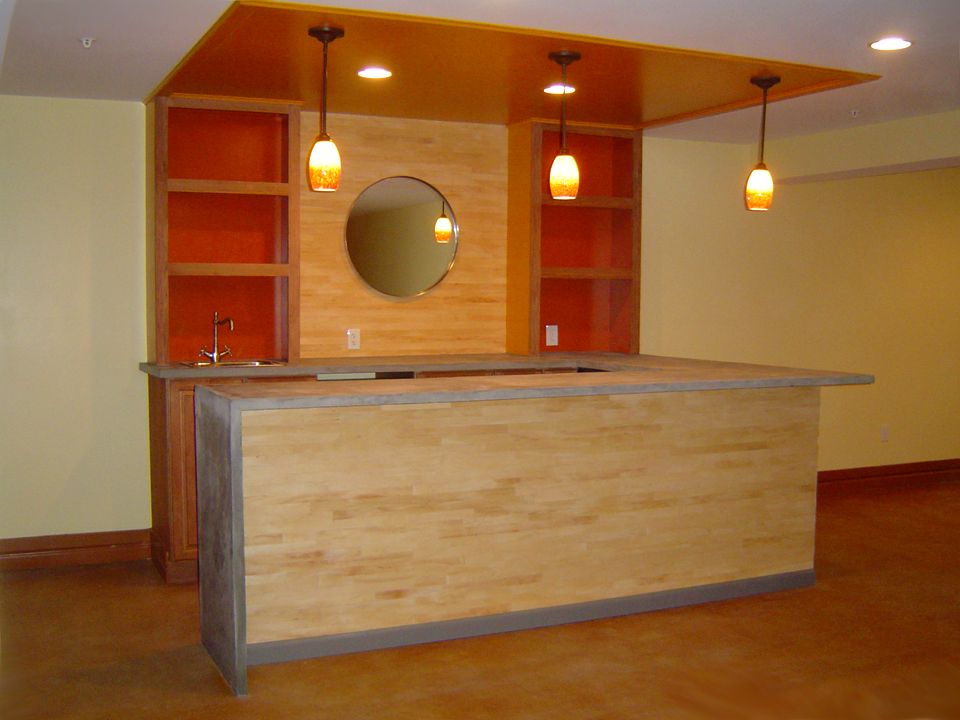 Basement Bar - Design and Build
