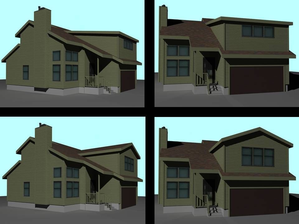 Home Addition Preliminary Concept Rendering