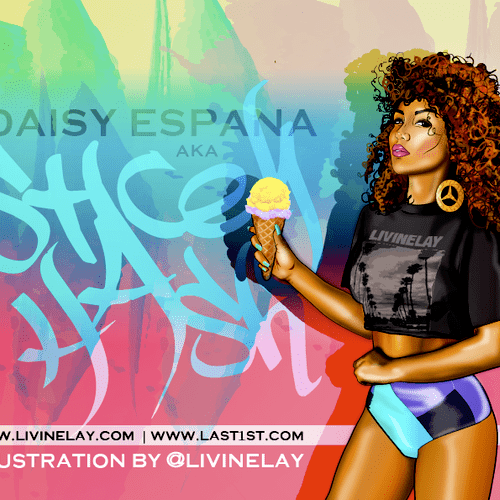 Digital Vector Illustration x Daisy Espana aka Sta