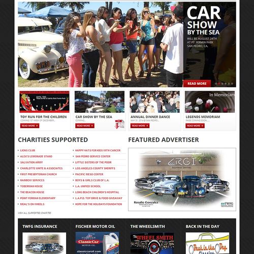 Legends car club website